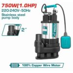 Total Sewage submersible pump 750W(1.0HP) Max.head:13m - Image 2