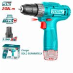 Total Lithium-Ion cordless drill Voltage:12V - Image 2