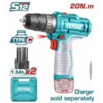 Total Cordless drill Voltage: 12V - Image 2