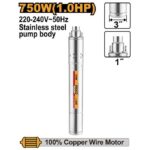 Ingco 3" Screw pump 750W(1.0HP) Max.head:103m - Image 2