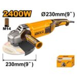 Ingco Angle grinder 2400W 230mm - Image 2