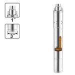 Ingco 3" Screw pump 750W(1.0HP) Max.head:103m