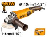 Ingco Angle grinder 960W 115mm - Image 2
