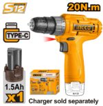 Ingco Cordless drill 12V 20Nm - Image 2