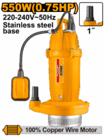 Ingco Submersible pump 550W(0.75HP) Max.head:25m - Image 3