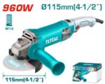 Total Angle grinder 960W 115mm - Image 3