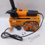 Coofix 4.5 angle grinder with three Cutting disc