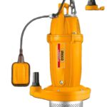 Ingco Submersible pump 550W(0.75HP) Max.head:25m